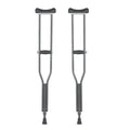 Vissco  Under Arm Crutches | Adjustable Elbow Support & Height | Light Weight | PVC grip Handle (1 Pair)