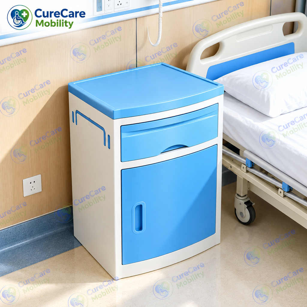 Premium Hospital Bedside Locker with Drawer & Cabinet
Patient Bedside Storage Cabinet for Hospital & Home Care
Medical Bedside Locker for Clinics & Nursing Homes
