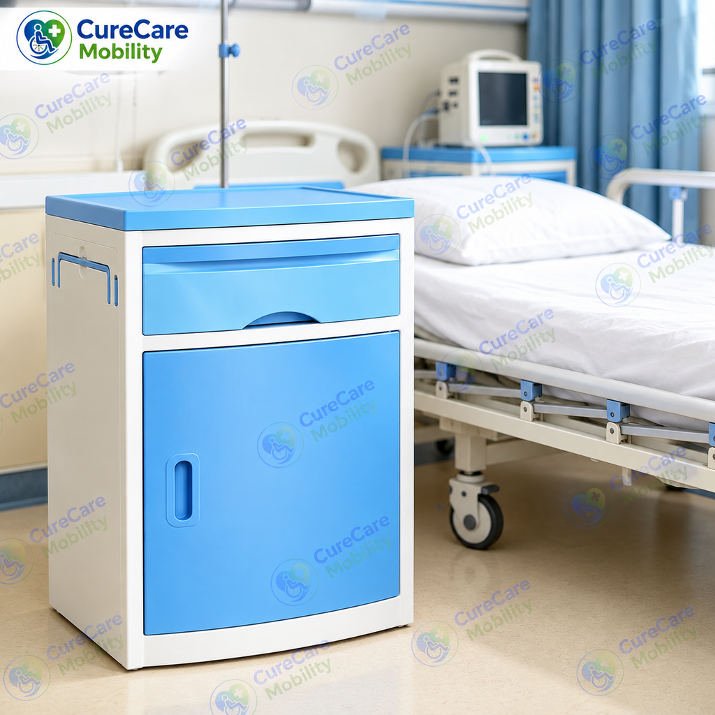 Premium Hospital Bedside Locker with Drawer & Cabinet
Patient Bedside Storage Cabinet for Hospital & Home Care
Medical Bedside Locker for Clinics & Nursing Homes