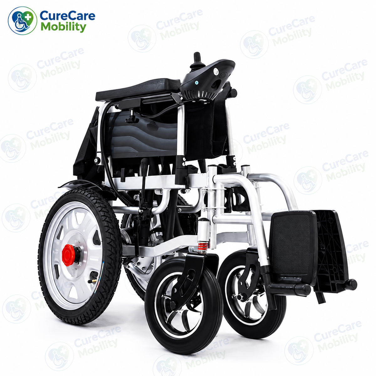 Foldable Electric Wheelchair – Lightweight Motorised Power Wheelchair