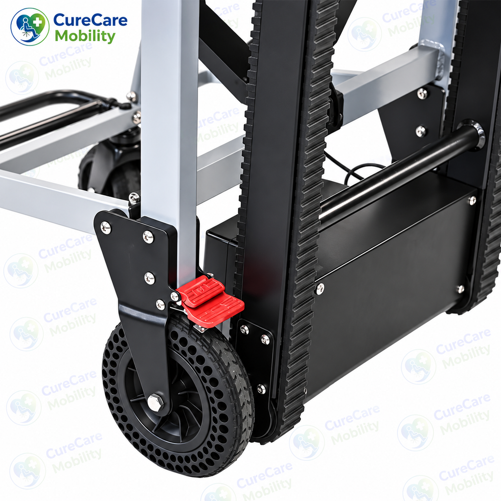 Tracked Multi-angle Adjustable Foldable Electric Evacuation Chair