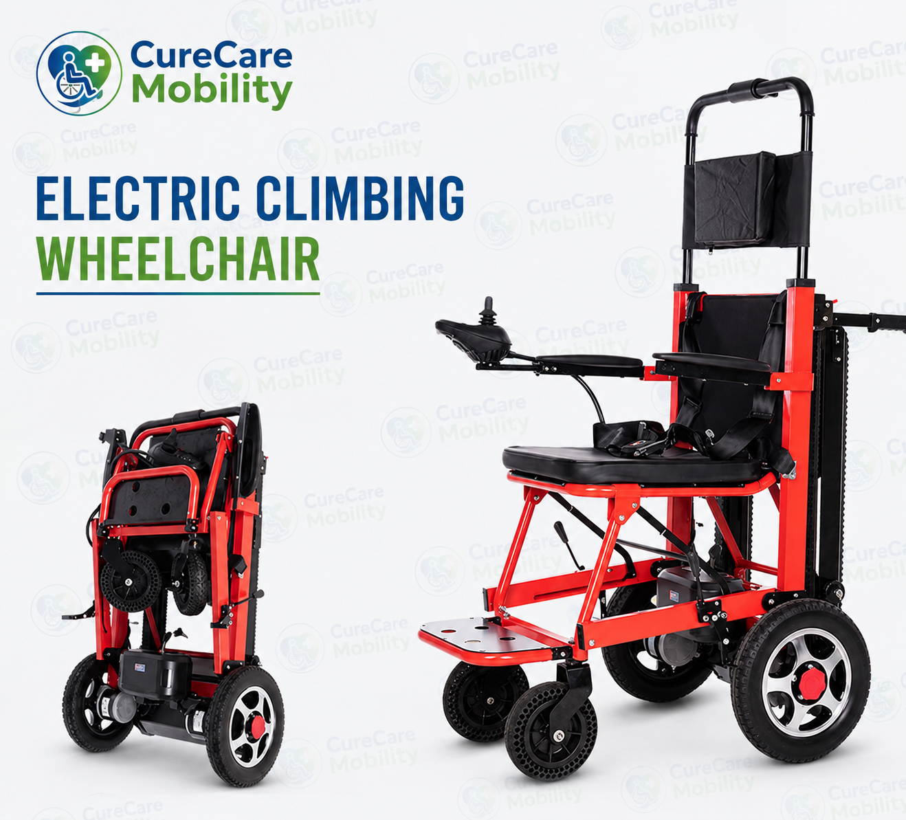 2 in 1 Staircase Lift Wheelchair cum Electric Wheelchair