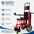 2 in 1 Staircase Lift Wheelchair cum Electric Wheelchair