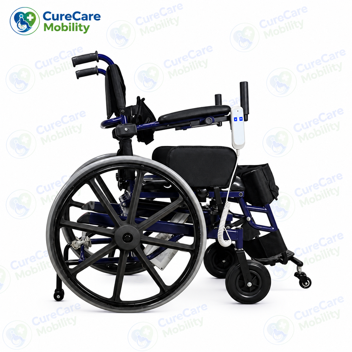 Standing Electric Wheelchair – Powered Stand-Up Mobility Wheelchair