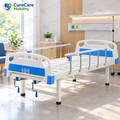Premium Manual Fowler Cot Without Wheels – Adjustable Backrest
Hospital & Home Care Cot with ABS Head & Foot Boards and Side Rails