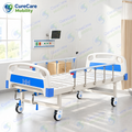 Premium Double Fowler Cot with Wheels for Home & Hospital Use