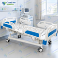 Premium 5 Function Electric Fowler Cot with ABS Side Rails
Motorised Hospital Bed with Height, Backrest & Leg Adjustment
Electric Fowler Cot with Wheels, Remote Control & IV Stand