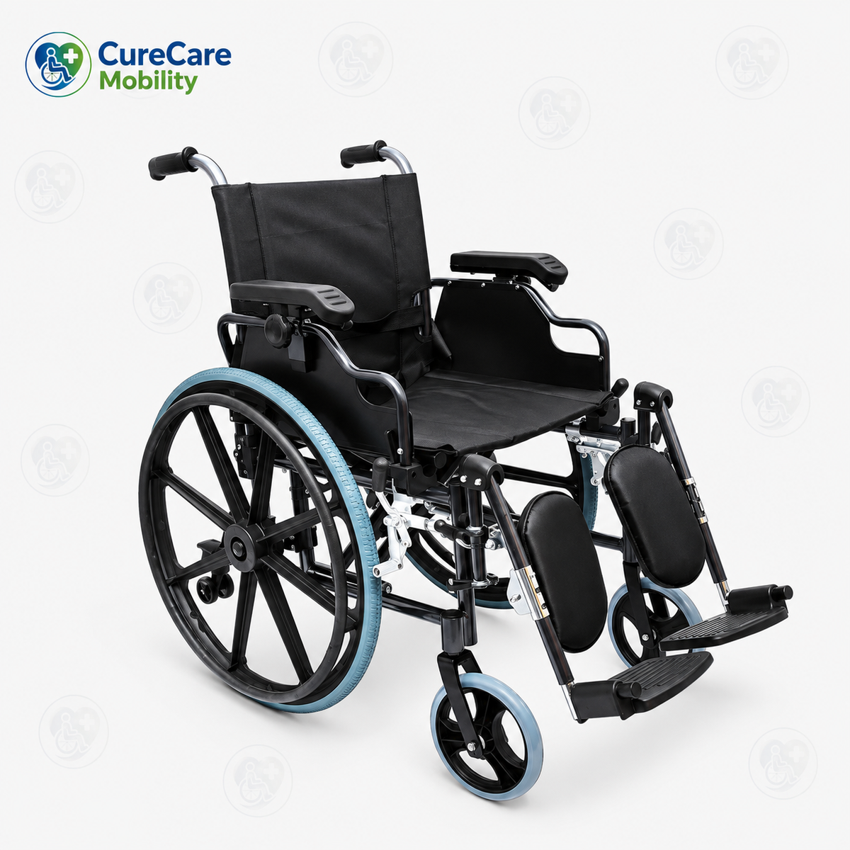 Ortho Wheelchair with Quick Release MAG Wheels | Aluminium Foldable Wheelchair