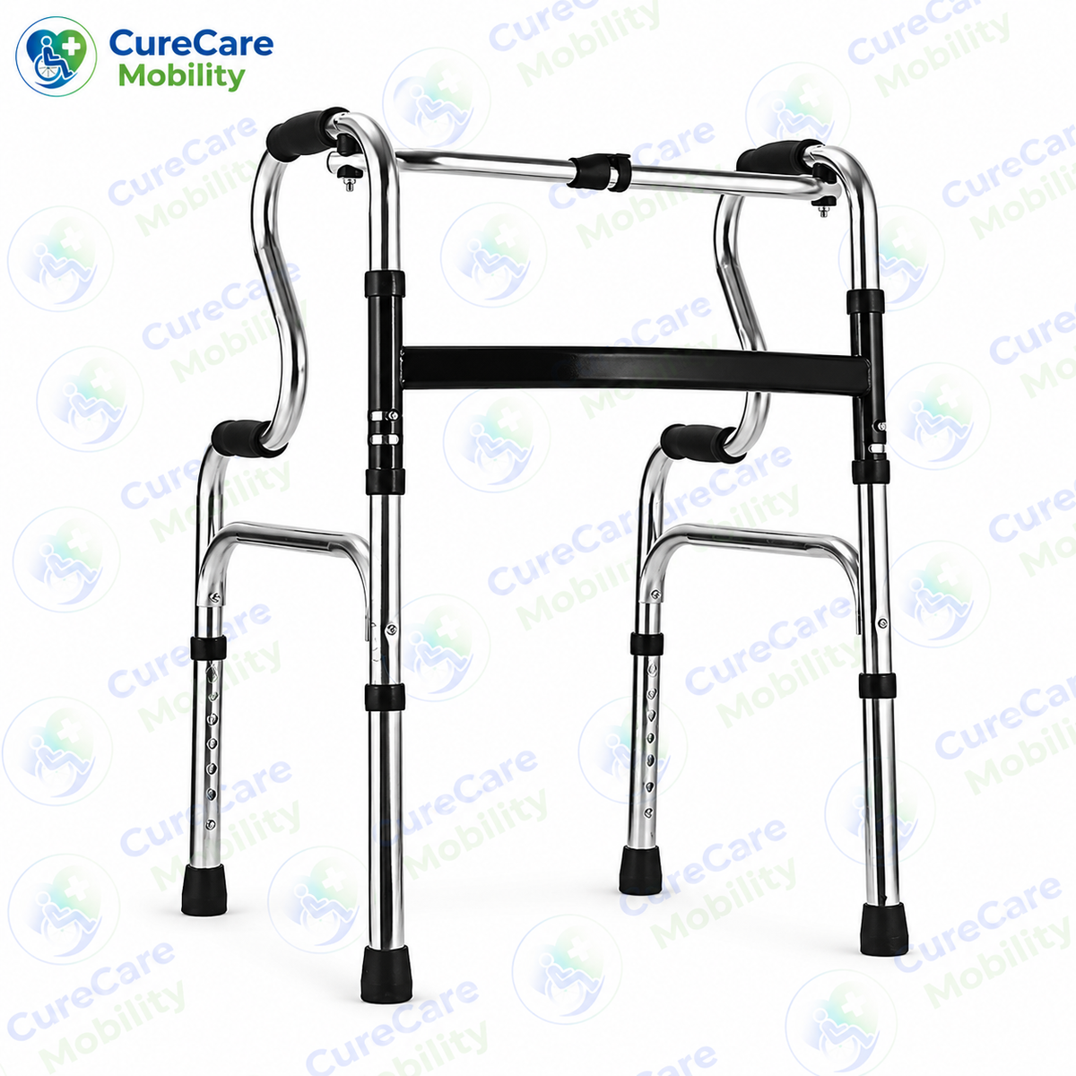 Foldable Step Walker Adjustable Height