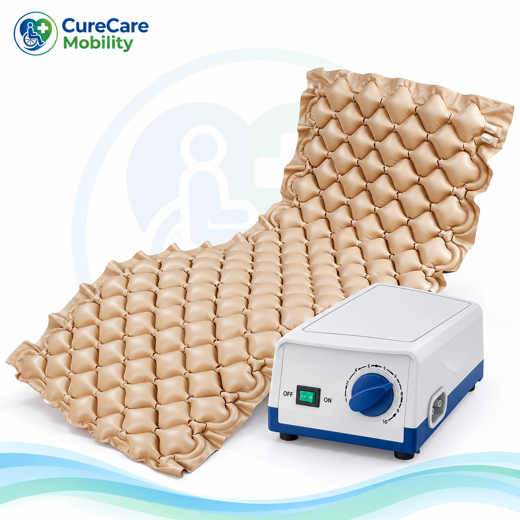 Anti Decubitus Bubble Air Mattress | Air Bed with Pump for Pressure Relief