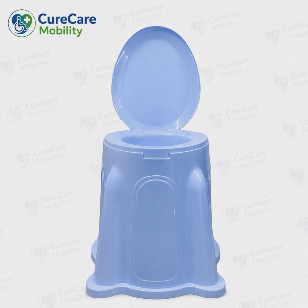 Indian Toilet to Western Toilet Converter | Plastic Commode Stool | 120kg Capacity
